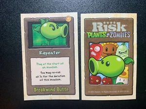 Risk PLANTS vs ZOMBIES Repeater Breakwind Butte FACTION CARD 2013 - Picture 1 of 2
