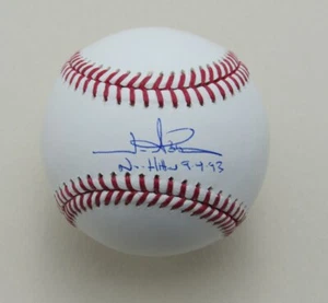 Jim Abbott Signed/Inscribed No Hitter OML Baseball NY Yankees Beckett 184992 - Picture 1 of 2