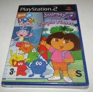 Dora The Explorer: Viaggio nel Pianeta Viola (PS2) Nuovo - Foto 1 di 2
