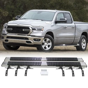 Running Boards for 2019-2024 Dodge Ram 1500 Quad Cab 6" Nerf Bars Side Steps - Picture 1 of 10