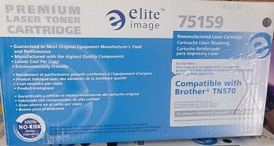 Elite Image 75159 Toner for Brother TN570 - Image 1 of 3