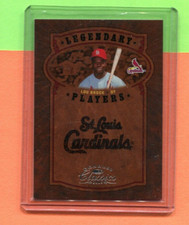 LOU BROCK ST. LOUIS CARDINALS 2005 DONRUSS CLASSICS #24 LEGENDARY #607/800