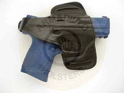 Armadillo Black Leather Butterfly Holster w/strap for 1911 (H3B) (OWB) - Image 1 of 2