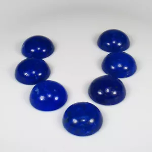 72.60 Ct Natural Clean Blue Lapis Lazuli Round Necklace Set,Afghanisthan - Picture 1 of 3