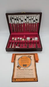 Original Vintage WM. Rogers MFG Co. IS Silver Plated Silverware Set 54 PCS - Picture 1 of 16