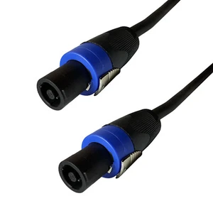 6ft - 2 Conductor 12 Gauge AWG Speakon Compatible Amp DJ PA Speaker Cable Cord - Picture 1 of 1