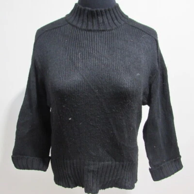 ZARA Womens Wool Blend Crew Neck Jumper Chest 46/48 UK Size 20 REF (Y01679) - Image 1 of 4