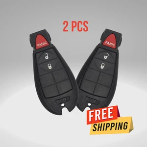 2008-2017 Chrysler Dodge Jeep VW / 3-Button Fobik Key/ M3N5WY783X / IYZ-C01C - Picture 1 of 2