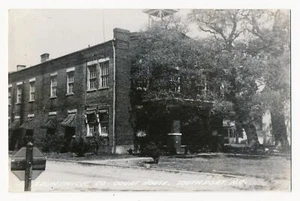 Brunswick County Court House, Southport, North Carolina RPPC - Picture 1 of 2