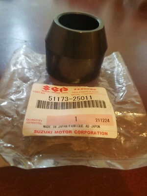 Cubierta de bota antipolvo para horquilla Suzuki OEM tubos de 30 mm TM100 TM125 TS100 TS125 TS185 RM100!  Foto 1 de 2