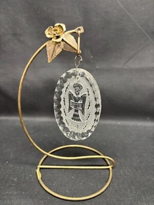 Waterford Crystal "1981 / ANGEL" Ornament ~ 3" x 2" ~ NO BOX - Picture 1 of 6