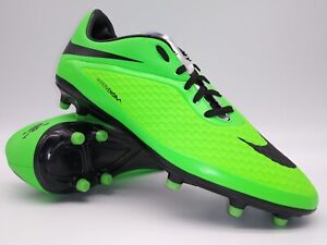 Nike Mens Rare Hypervenom Phelon FG 599730 303 Green Black Soccer Cleats