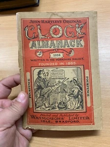 1935 "L'ALMANACH DES HORLOGES ORIGINAL DE JOHN HARTLEY" PETIT LIVRE BROCHÉ (LL) - Picture 1 of 14