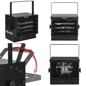 7500 Watt 240 Volt Electric Garage Heater Rugged Ceiling Mount Utility Warmer - Picture 1 of 8