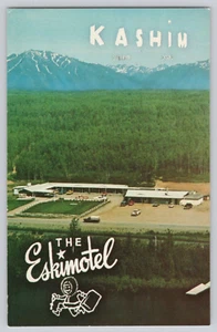 Postal Wasilla AK, The Eskimotel & Kashim Room - Anchorage/Fairbanks Hwy - Imagen 1 de 3