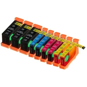 9 Pk 100XL Ink Cartridge FOR Lexmark Impact S301 S305 Interpret S405 S505 S605 - Picture 1 of 1