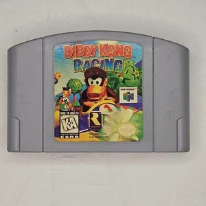 Diddy Kong Racing (Nintendo 64, 1997) Auténtico N64 Juego Solo Cartucho - Imagen 1 de 3