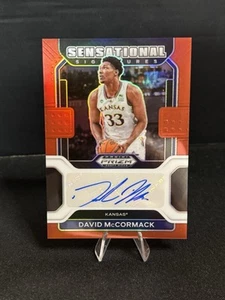 2022-23 Prizm Draft Picks David McCormack Red Prizm Auto /199 #SS-DMC - Bild 1 von 2