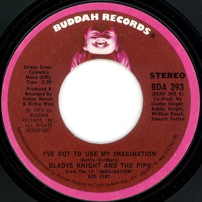 Gladys Knight And The Pips - I've Got To Use My Imagination (7") (Good (G)) - 37 - Image 1 of 3