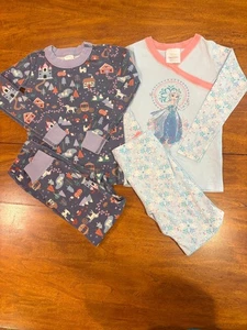 hanna andersson pajamas, 2 pairs, organic cotton, size 110 (5) - Picture 1 of 4