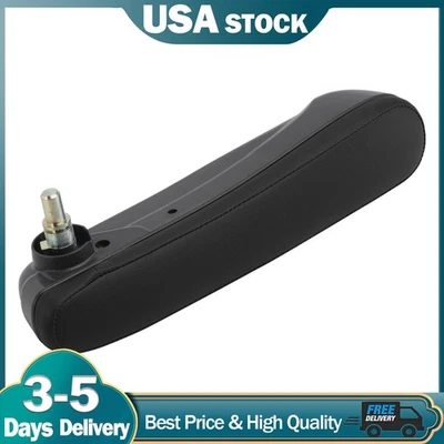 Black Front Left Seat Armrest 6BV31KRLAA For Fiat 500 Abarth 2016-2019 Foto 1 de 4