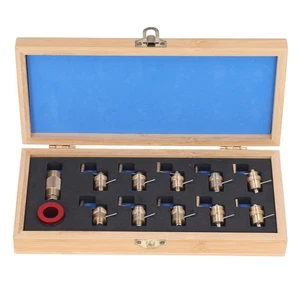 Watch Mainspring Winder Set Watch Repair Tool Kit, High Brass Watch Winding K... - Foto 1 di 9