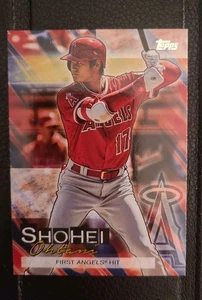 2019 Topps Update Shohei Ohtani FIRST HIT INSERT #SO-4 LAD - Bild 1 von 2