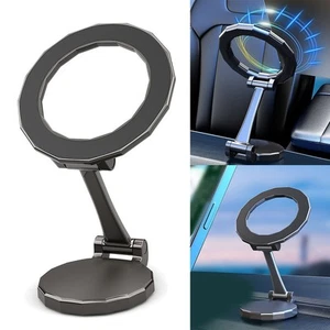 Support Téléphone Voiture Aspiration Magnétique Pliable et Réglable pour Fac - Photo 1 sur 10