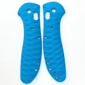 2X G10 Manici Coltello Patch Materiale Texturizzato Bilance Vuote per Griptilian 551 - Foto 1 di 9