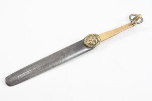 Q46C86- Afilador antiguo acero de afilar sonido siglo XVIII - Imagen 1 de 12