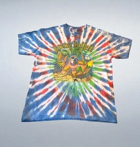 Vintage Jimmy Buffett Tie Dye 2001 Beach Odyssey Tour T-Shirt Men’s XL - Picture 1 of 10