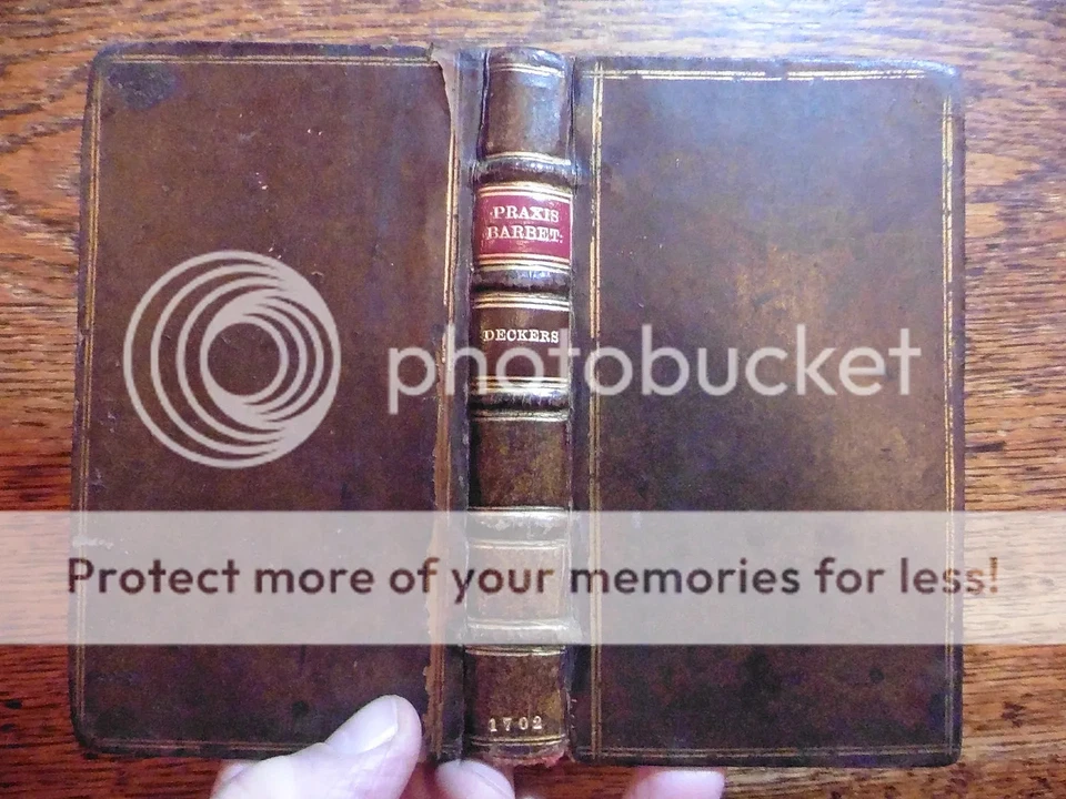 THE MEDICINE OF PAUL BARBETTE MEDICINE MEDICAL FREDERICK DECKER AMSTERDAM 1702 - Image 1 of 1