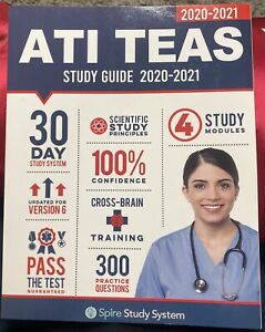 ATI TEAS 7 Study Guide: Spire Study System's ATI TEAS 7th Edition Test Prep G...