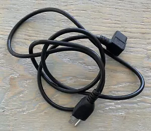 3-Prong 5 foot AC Power Cord I-SHENG E55943 151686 10A 125V 1250W-sidemount plug - Picture 1 of 4