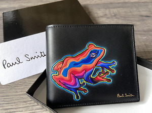 PAUL SMITH DREAMER FROG PRINT LEATHER WALLET MADE IN ITALY BNIB
