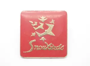 Snowbirds Gold Tone Vintage Lapel Pin - Picture 1 of 3