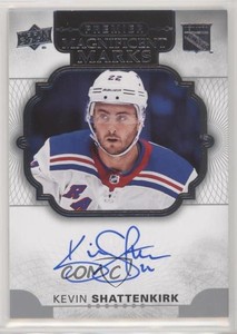 2017-18 Upper Deck Premier Magnificent Marks Kevin Shattenkirk #MM-KS Auto