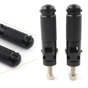 CNC Universal Motorcycle Bike Folding Foot Pegs Footpegs Rear Set Pedals Racing - Foto 1 di 9