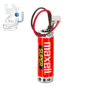 ER6C Maxell AA 3.6V 1800MAH Battery for Mitsubishi FX PLC FX1N/FX2N F2-40BL New - Picture 1 of 4