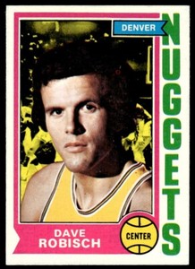 1974-75 Topps Dave Robisch Set Break Denver Nuggets #183