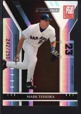 MARK TEIXEIRA 2004 DONRUSS ELITE #64 RANGERS SP #242/250