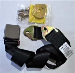 Sister Hook Seat Belt Chrome Lift Latch (non-retractable lap style) 74" - Foto 1 di 3