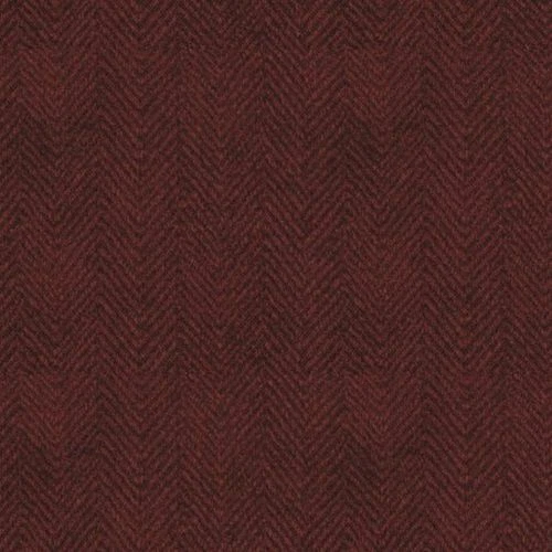 Shadow Play Woolies  Flannel -  Red Herringbone  # F1841-R2 Foto 1 de 1