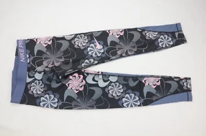 Nike Pro Training Leggings Blue Youth Size M-XL New with Tags 939005 010 - Picture 1 of 5