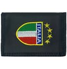 Italy Flag Italian Italia Embroidered Trifold Wallet