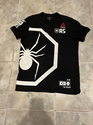 Футболка Anderson Silva 2015 Reebok UFC MMA Combat Spider футболка бразильская мужская M  - Изображение 1 из 4