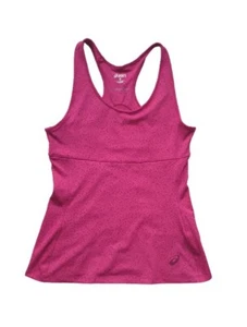 ASICS Womens Vest Top Small Pink Polyester - Picture 1 of 6