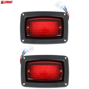 For Club Car DS 2 pacs Golf Cart LED Tail Light 3 Wire Rear Taillights Pair - Picture 1 of 7