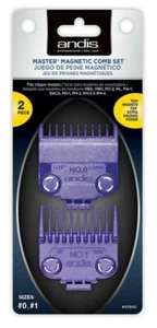 ANDIS MASTER DUAL MAGNET SET PETTINE 2 PZ #01900 - Foto 1 di 2