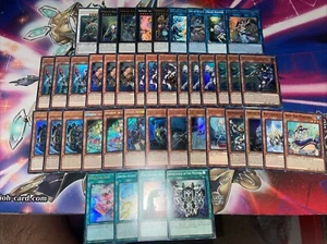 Yugioh Complete Mermail Atlantean Deck! Abyssrhine Abysspike Abyssgaios Neptabys - Picture 1 of 1